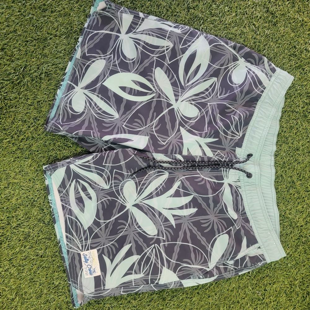 Salty Crew Men's Elastic Boardshorts- L / 18inch